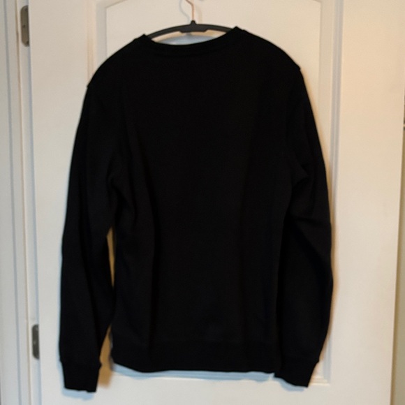 Nike Men's Black Crewneck Sweater with Stitched Logo, Size M, Preowned EUC - Picture 5 of 6